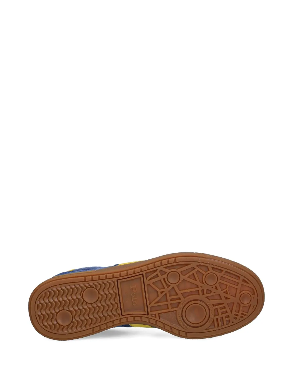 Polo Ralph Lauren Bedford suede stripe sneakers Blue