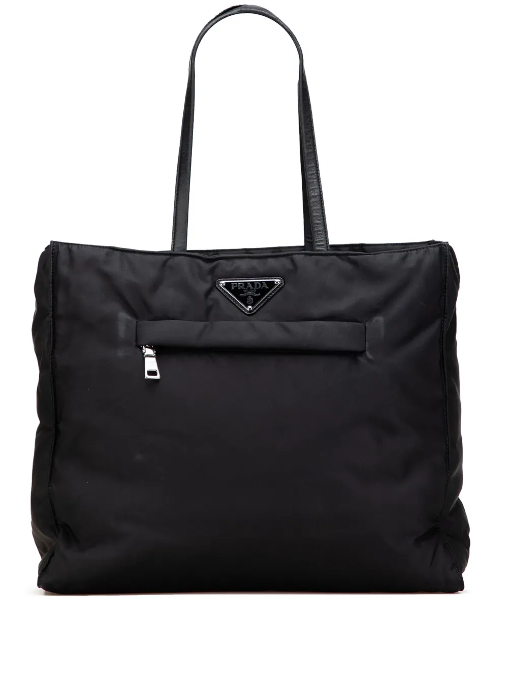 Prada Pre-Owned 2013-2025 Re Nylon tote bag - ブラック Prada Pre-Owned 2013-2025 Re Nylon tote bag - ブラック
