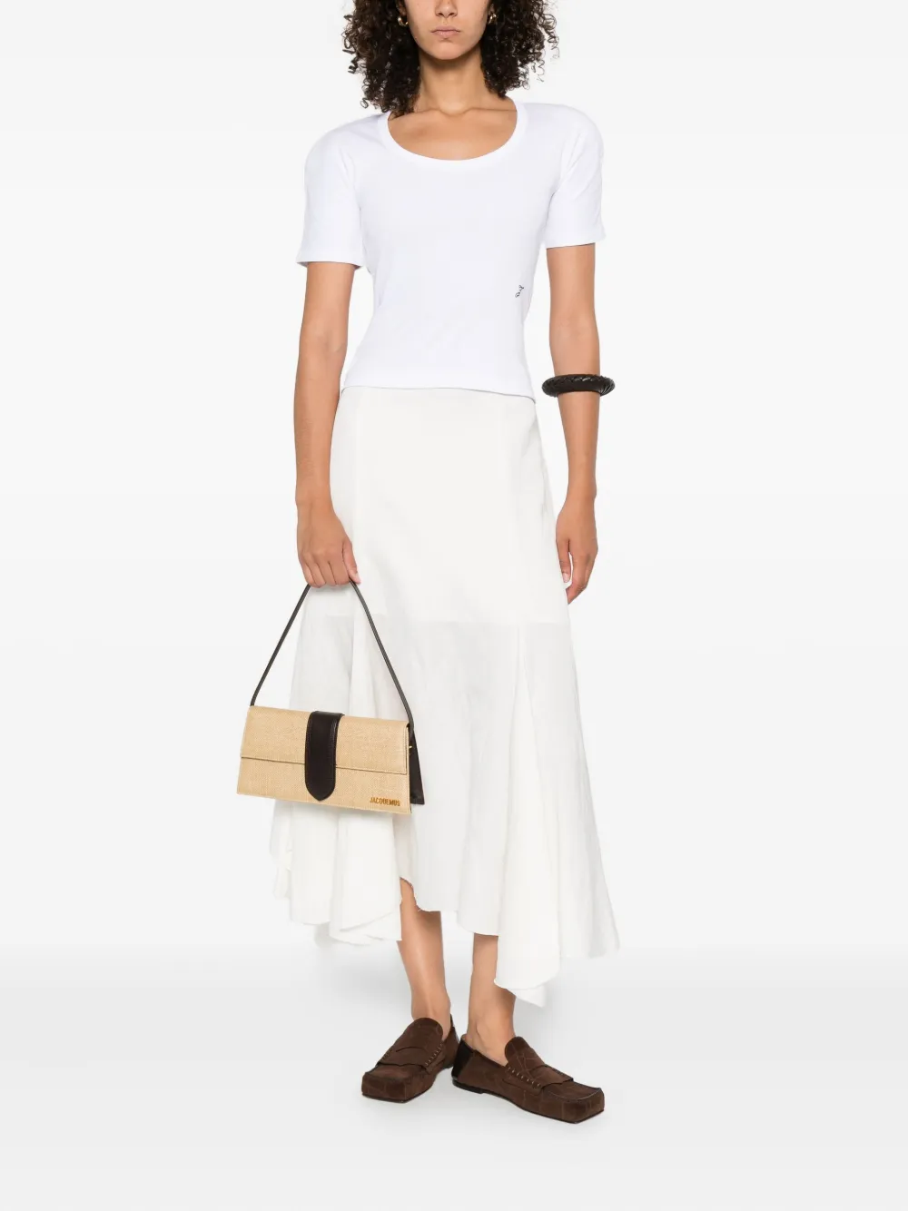Jacquemus The Long Bambino schoudertas Beige