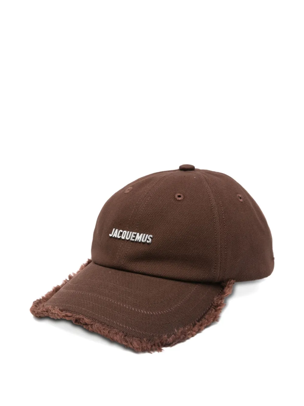 Jacquemus Artichaut frayed-brim baseball cap Bruin