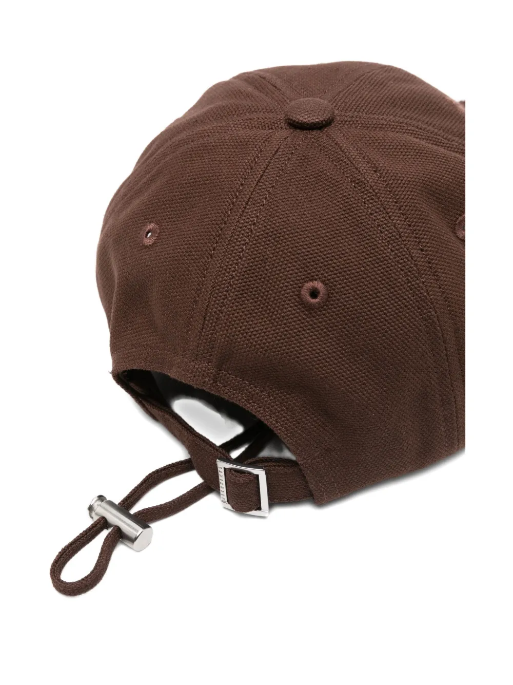 Jacquemus Artichaut frayed-brim baseball cap Bruin