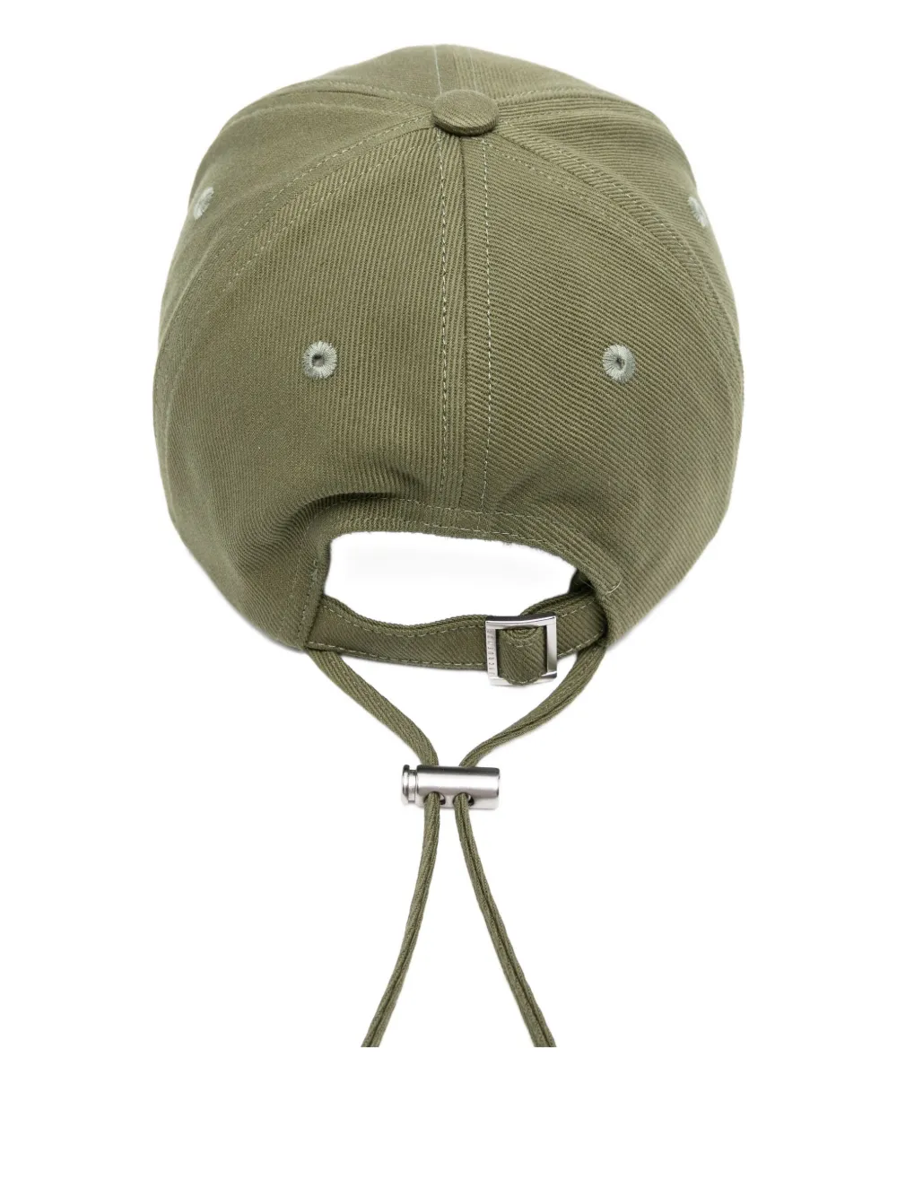 Jacquemus Denim honkbalpet Groen