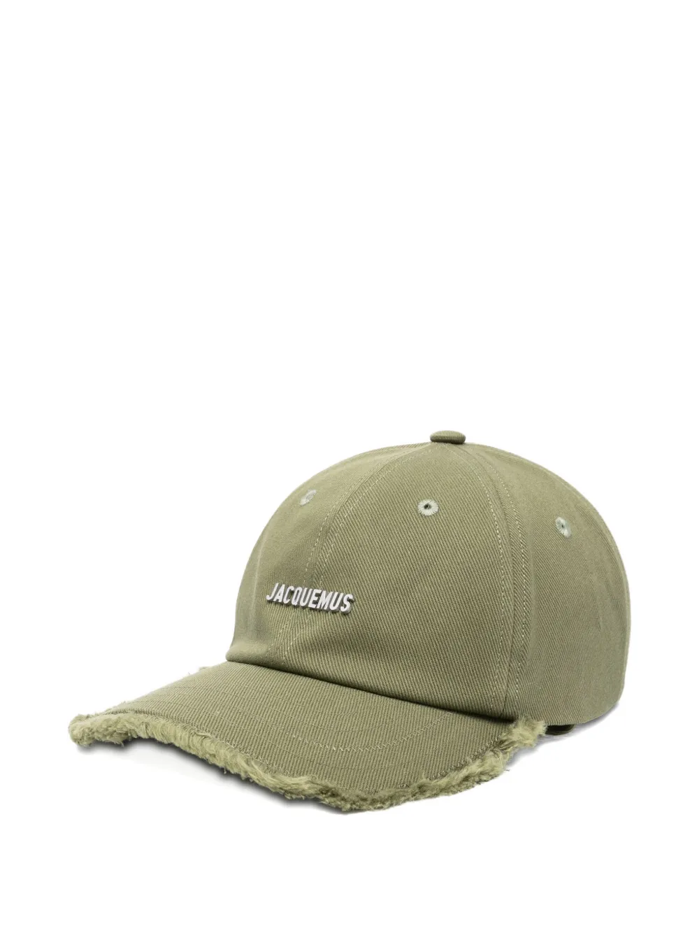 Jacquemus Denim honkbalpet Groen