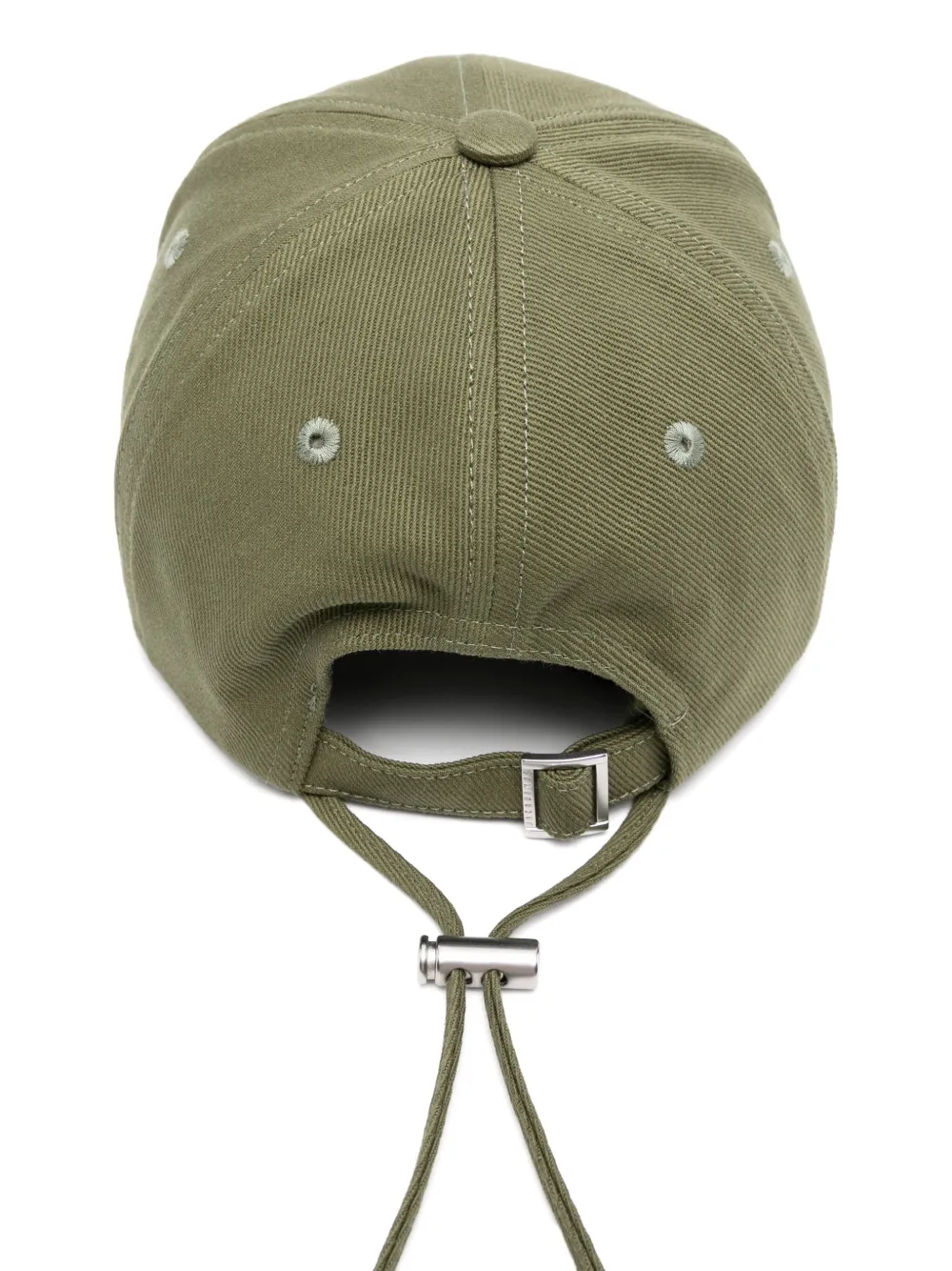 Jacquemus Denim honkbalpet - Groen
