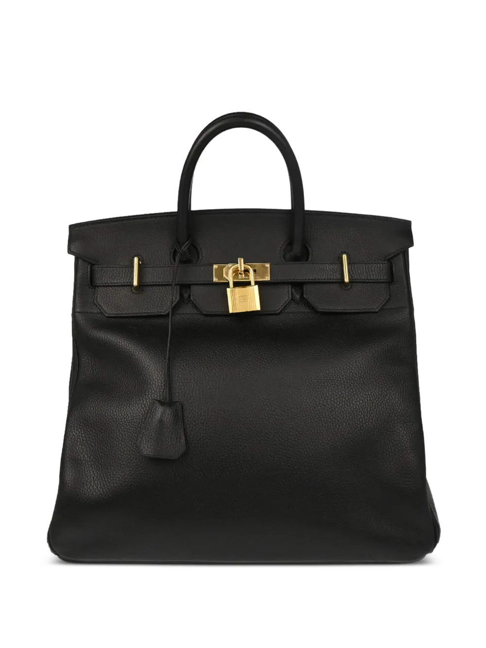 Hermès Pre-Owned 1998 アルデンヌ オータクロア 40 ハンドバッグ - ブラック Hermès Pre-Owned 1998 アルデンヌ オータクロア 40 ハンドバッグ - ブラック
