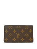 Louis Vuitton Pre-Owned 2008 Tresor monogram zip wallet - Brown