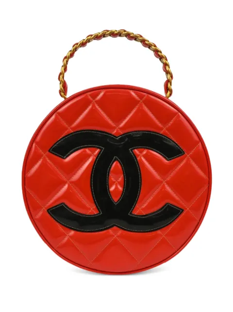 CHANEL Pre-Owned 1995 runde Kosmetiktasche