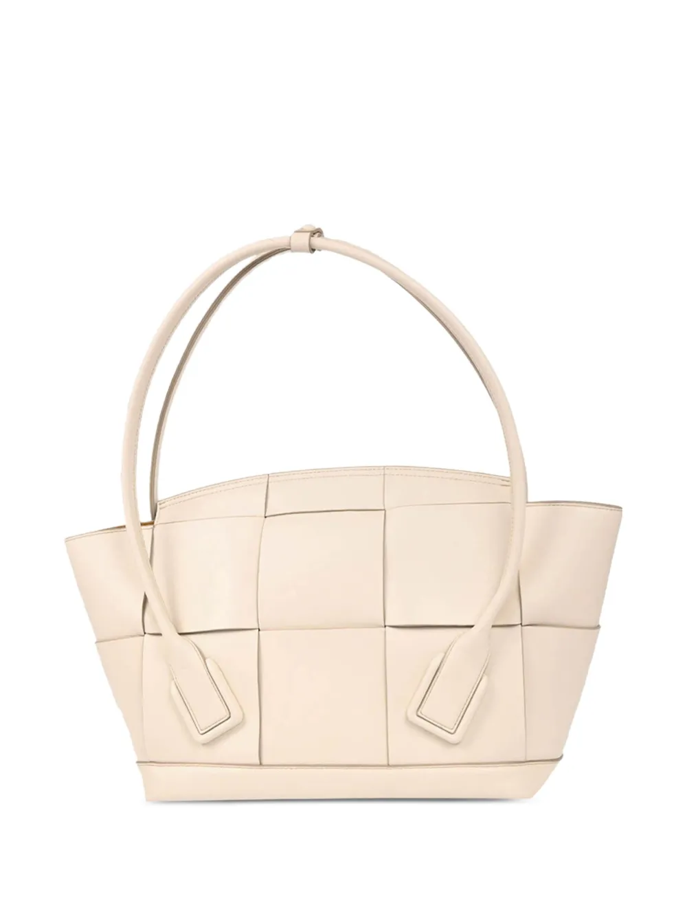 Pre-owned Bottega Veneta 2010 The Arco Tote Bag In Neutral