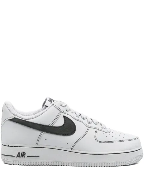 Nike sketched swoosh leather sneakers