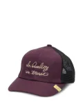 visvim Goodyear II embroidered mesh-back baseball cap - Purple