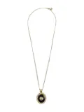 CHANEL Pre-Owned 2018 pearl-embellished pendant necklace - Gold