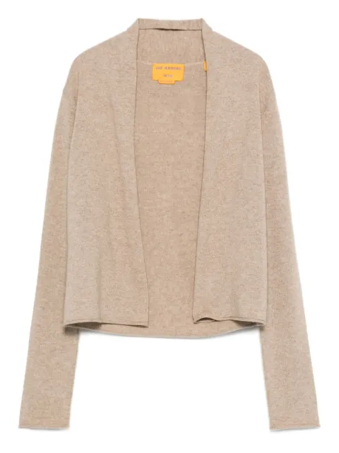 Guest In Residence hook-closure cashmere cardigan