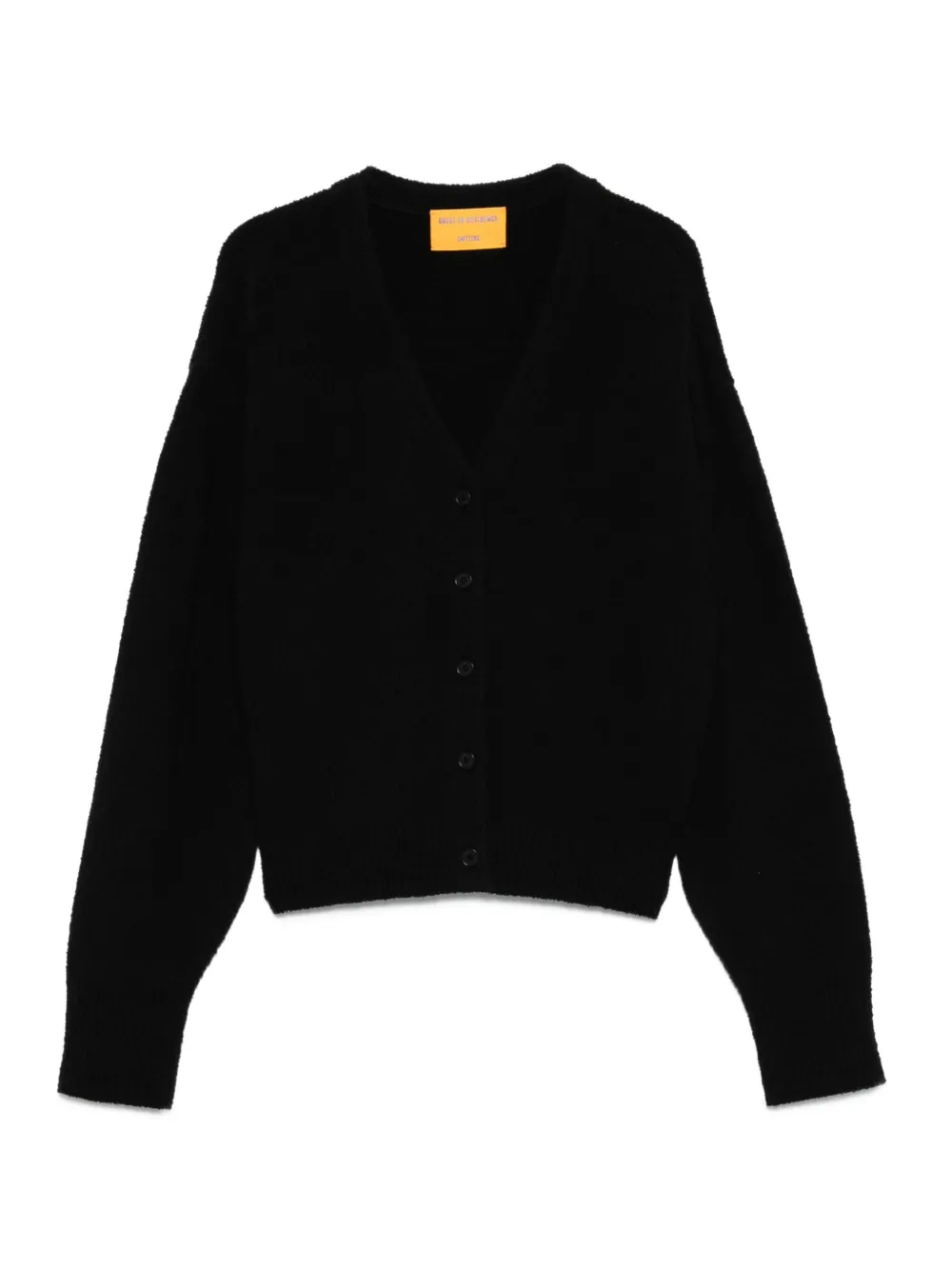 bouclé v-neck cardigan