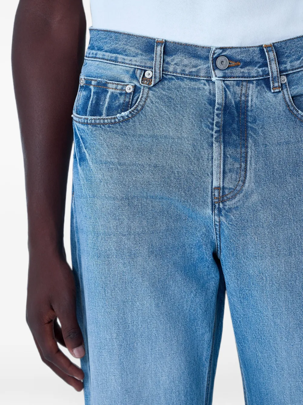 Jacquemus The Straight De-Nîmes デニムパンツ | ブルー | FARFETCH JP
