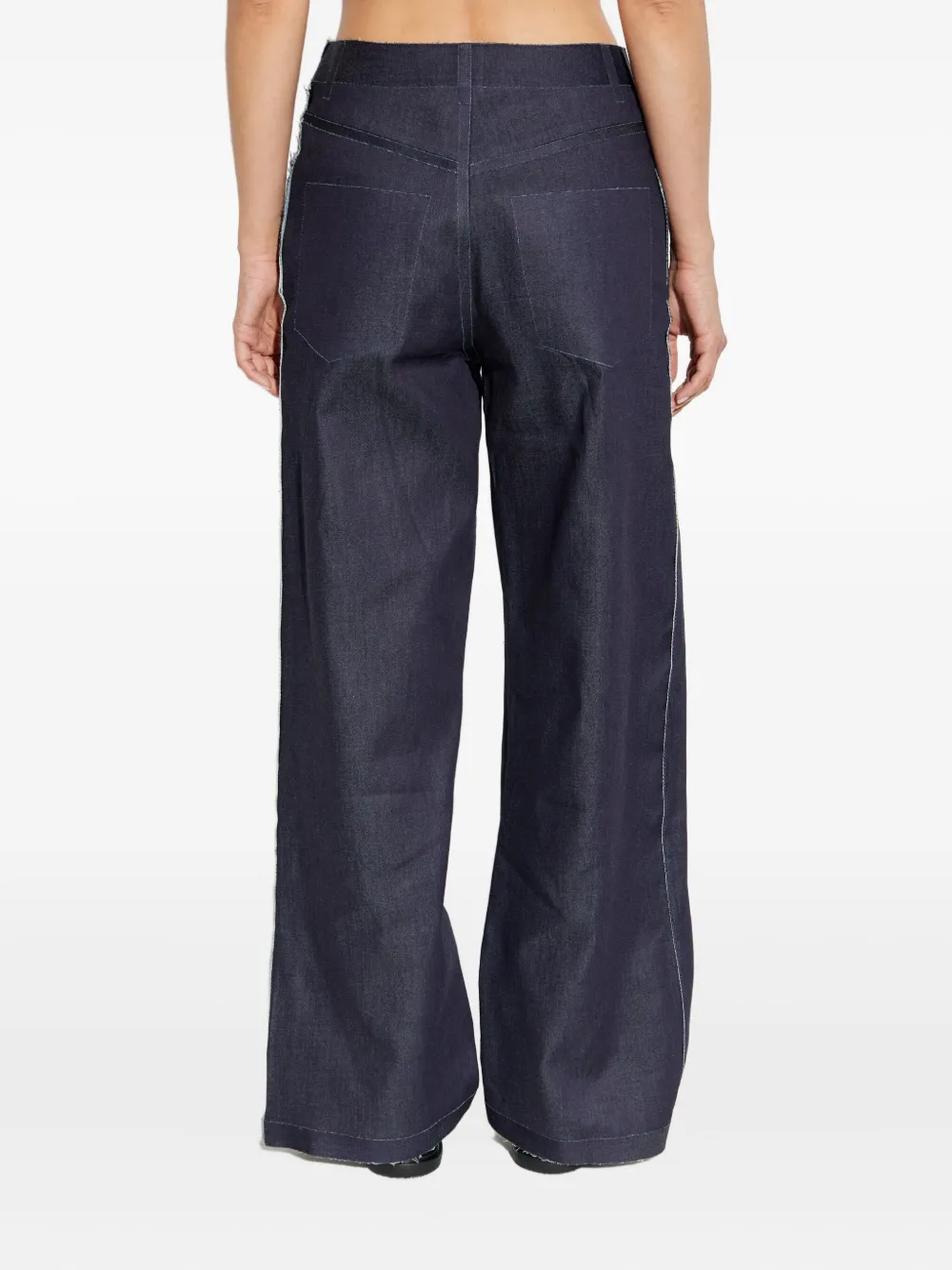 Marni cotton trousers Blauw