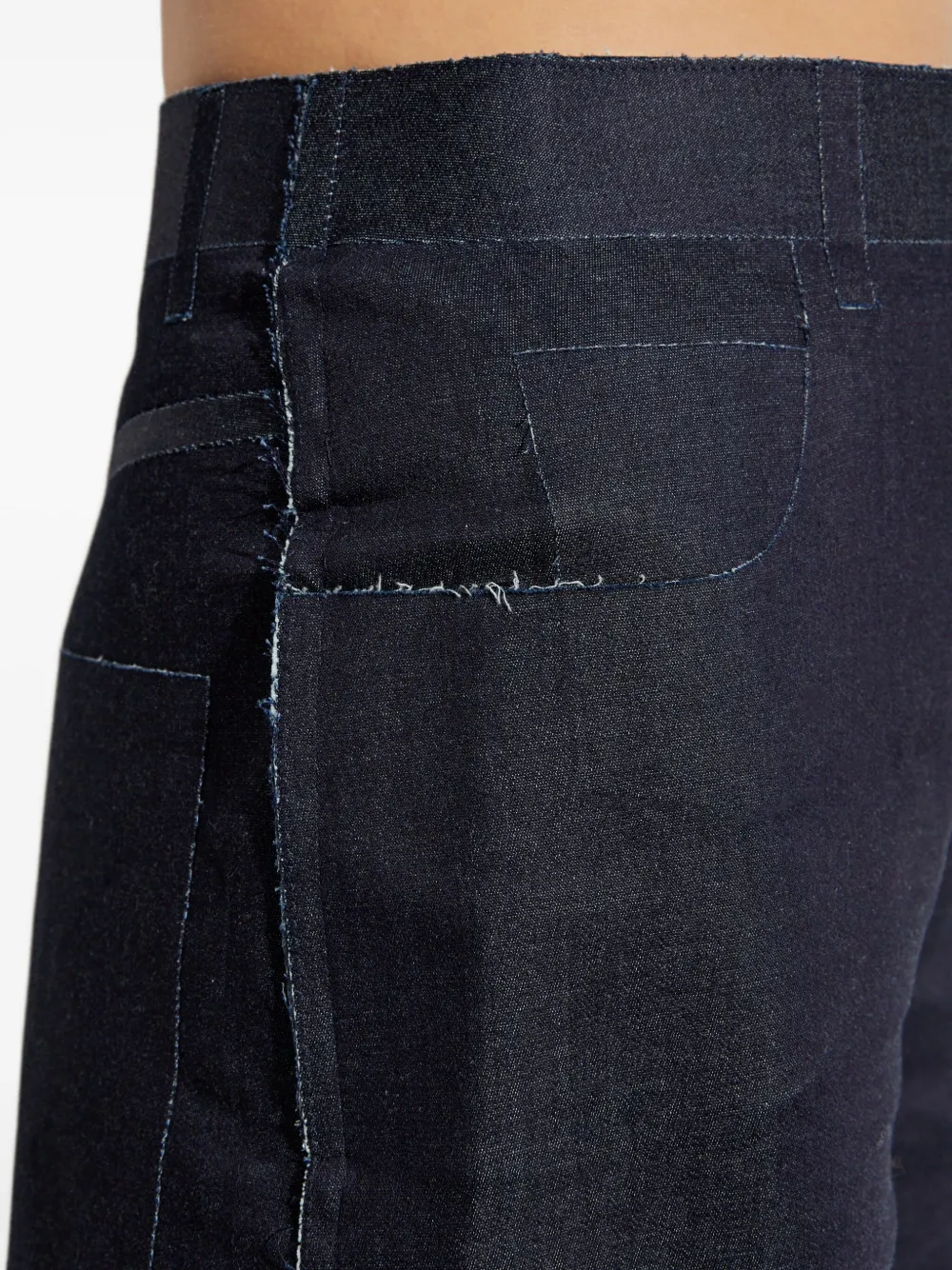 Marni cotton trousers Blauw