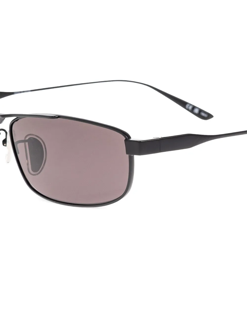 Balenciaga Eyewear rectangular-frame sunglasses Zwart