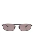 Balenciaga Eyewear rectangular-frame sunglasses - Black