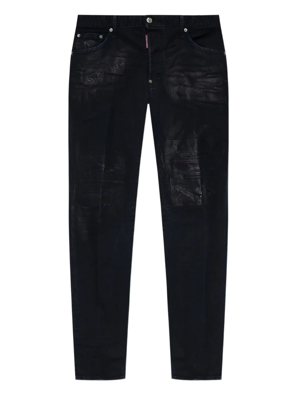 DSQUARED2 Gerafelde jeans Zwart
