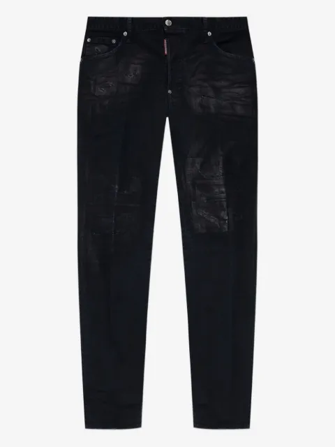 DSQUARED2 仿旧效果牛仔裤