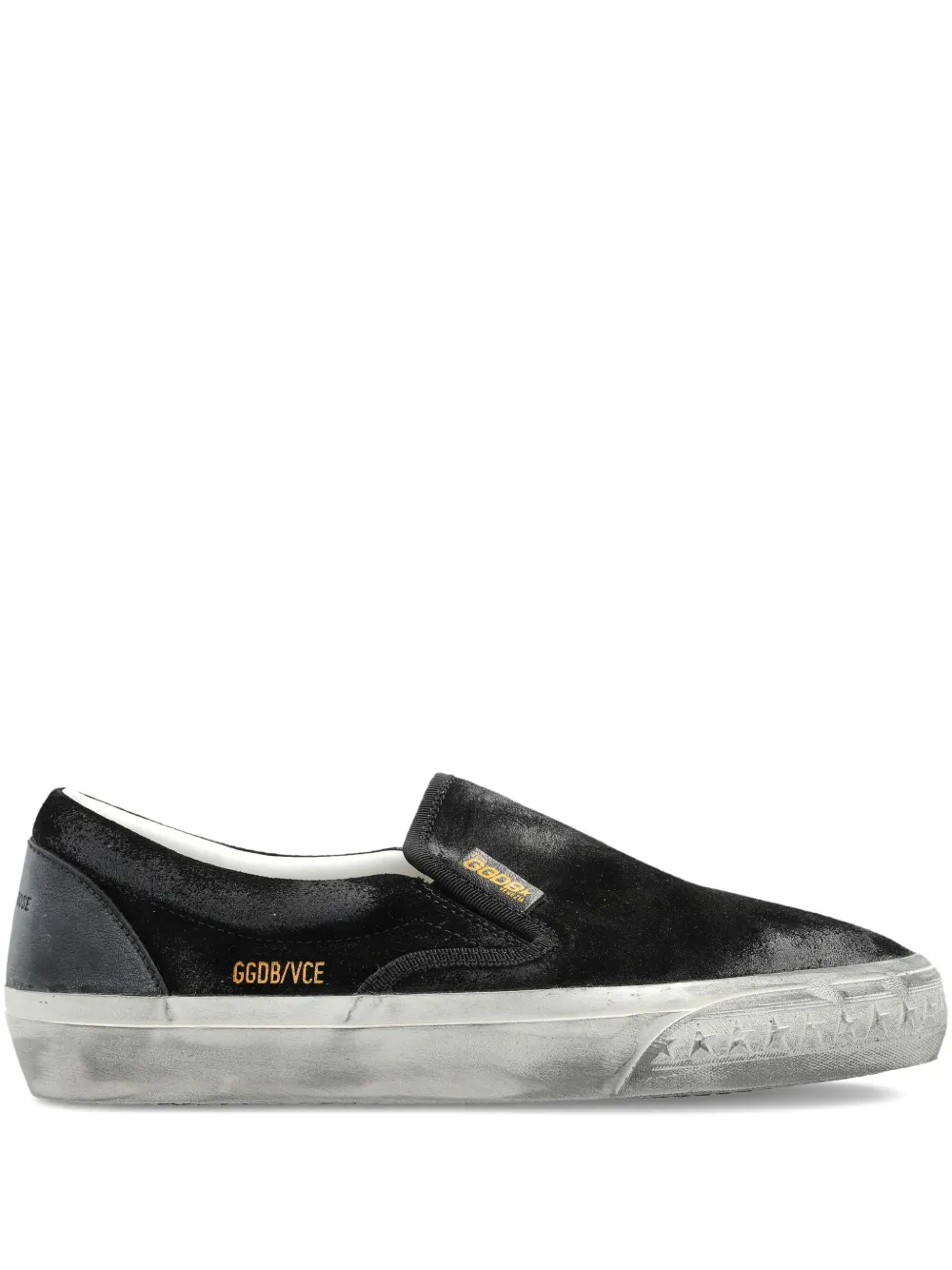 Golden Goose VCE Penstar suede slip-on sneakers Black