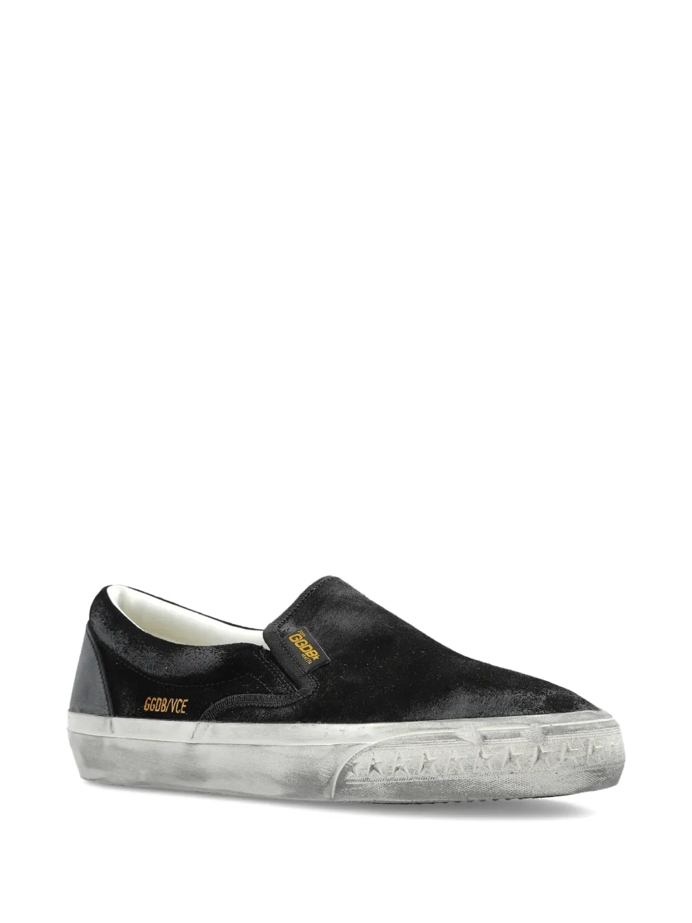 Golden Goose VCE Penstar suede slip-on sneakers Black
