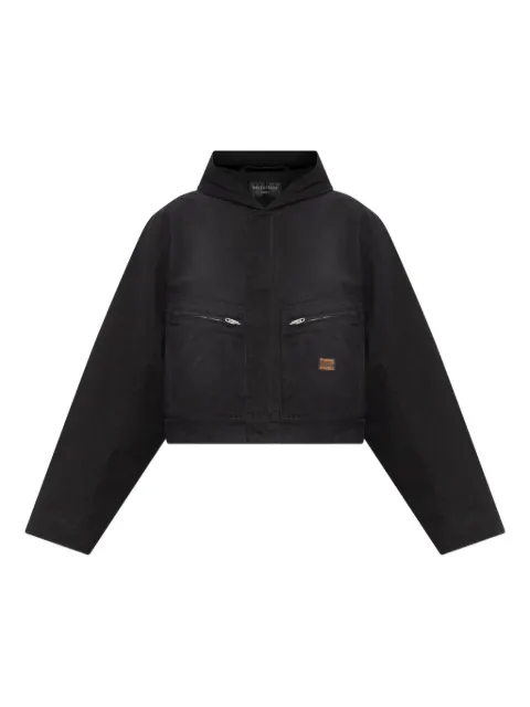 Balenciaga chamarra con capucha y bolsillo