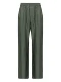 Golden Goose striped elastic-waist trousers - Green