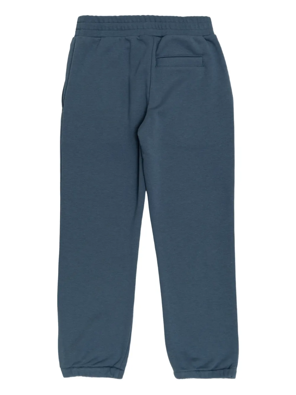 Golden Goose Kids embroidered-logo track pants Blauw