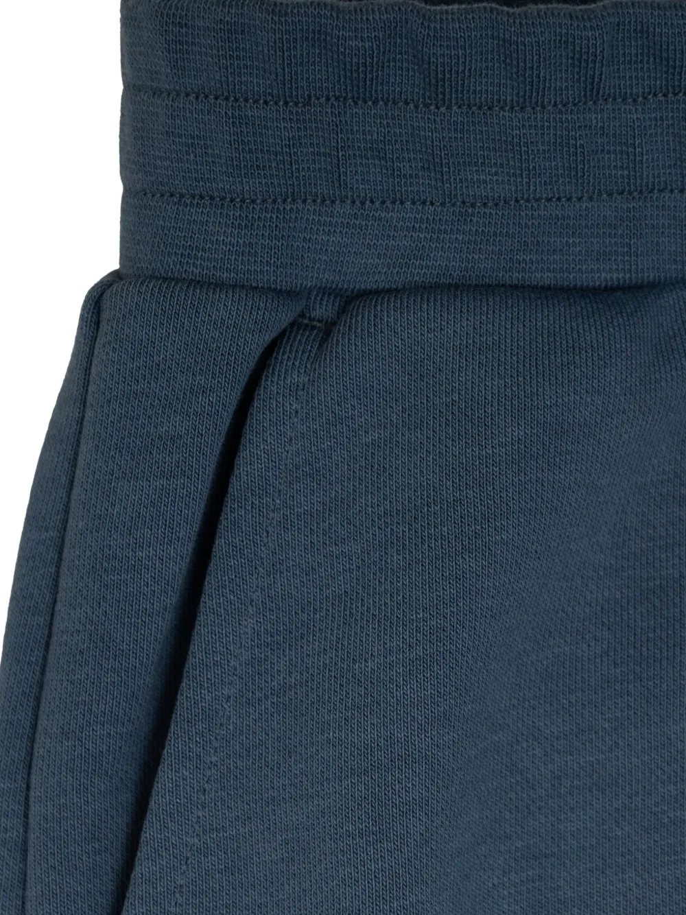 Golden Goose Kids embroidered-logo track pants Blauw
