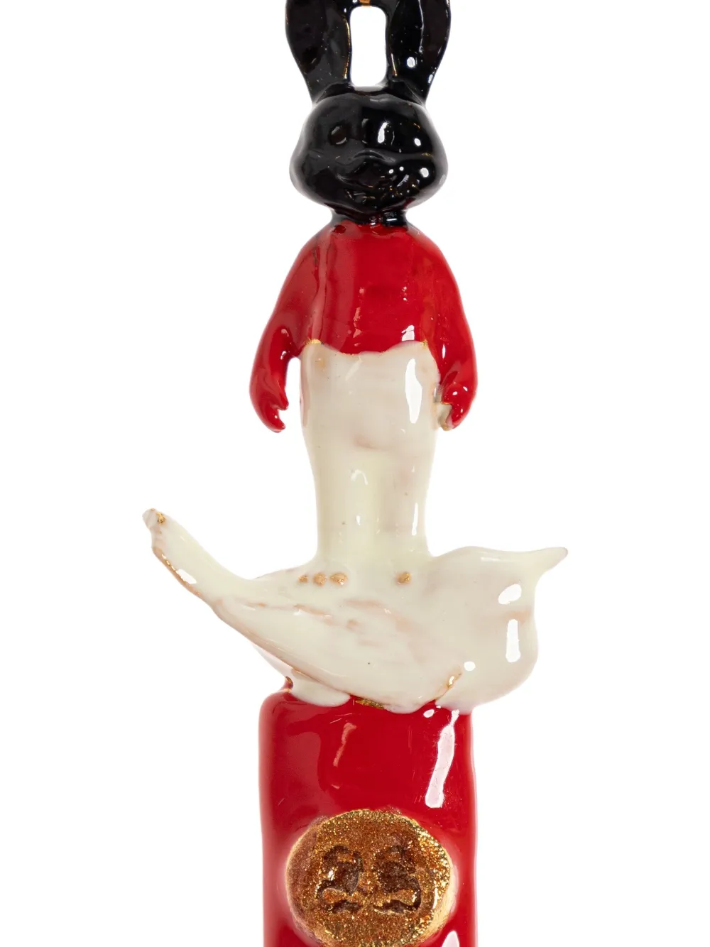 Marni Hanger met konijnenvogel Rood