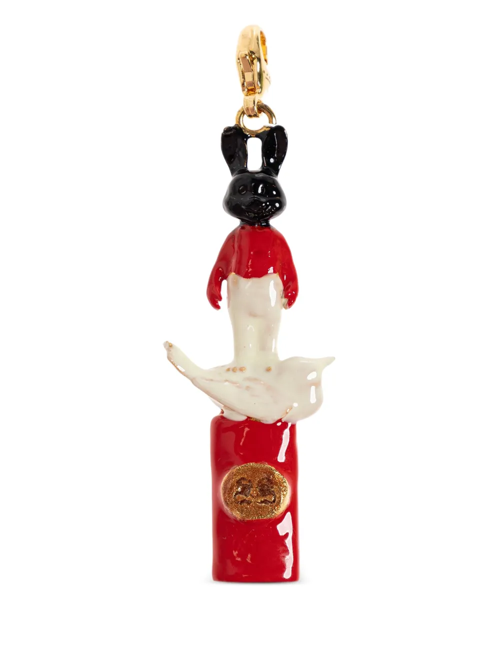 Marni Hanger met konijnenvogel Rood