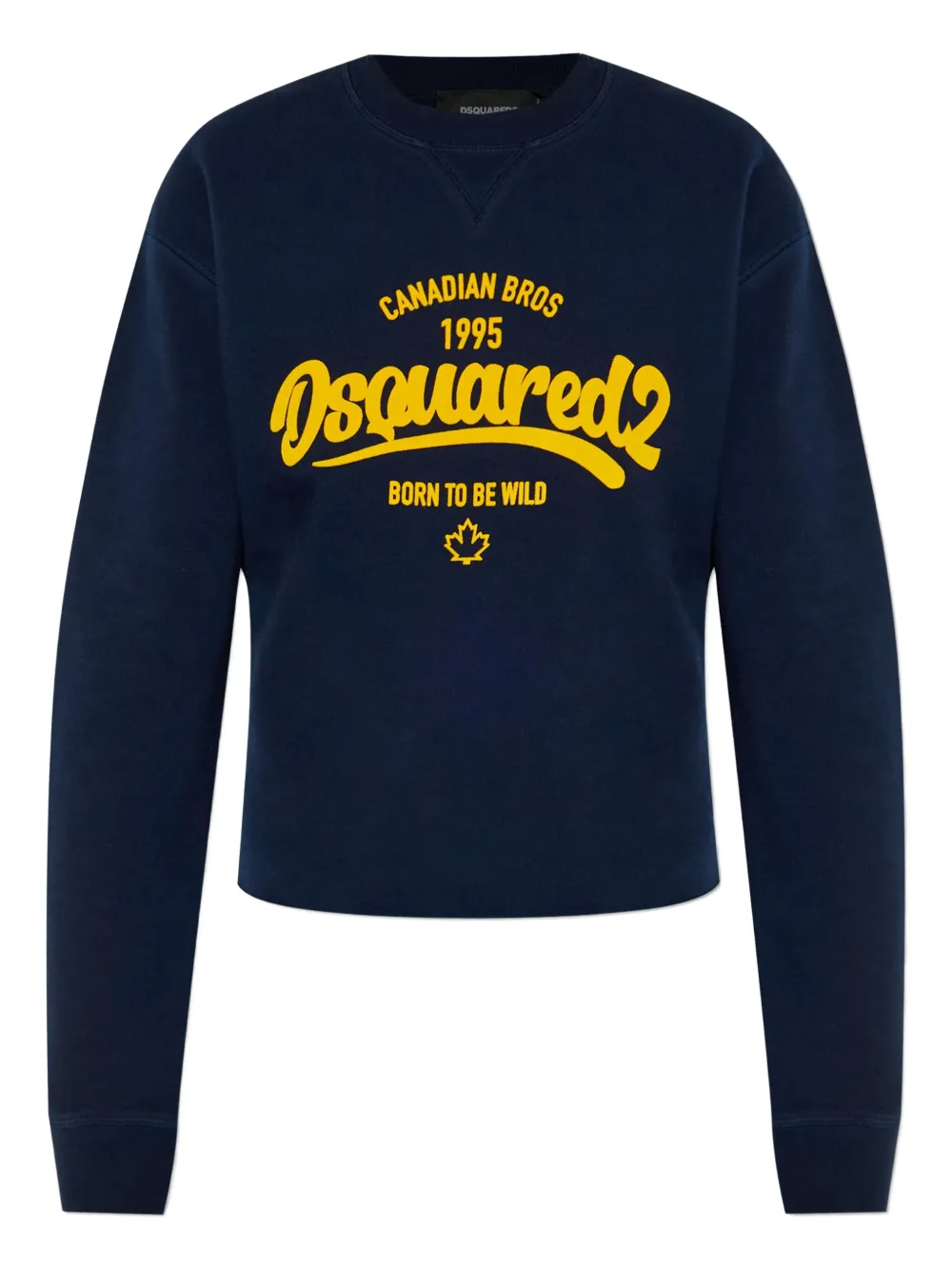 DSQUARED2 logo-print sweatshirt Blauw