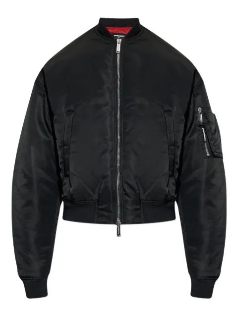 DSQUARED2 zip-fastening bomber jacket