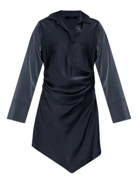 AllSaints Tira draped mini shirt dress