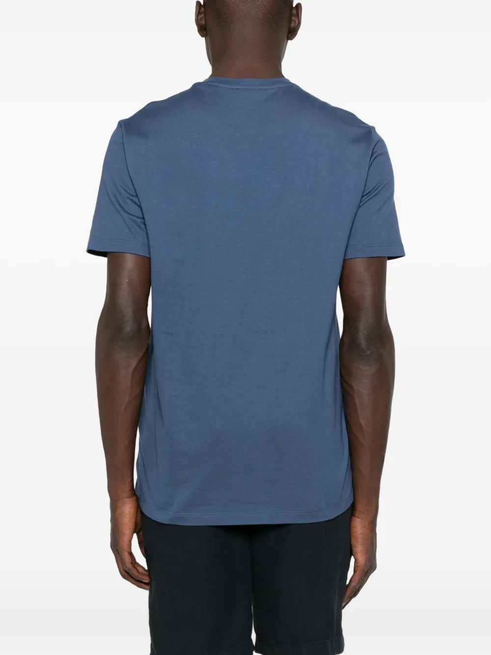 Paul & Shark Katoenen T-shirt met haaienlogo Blauw