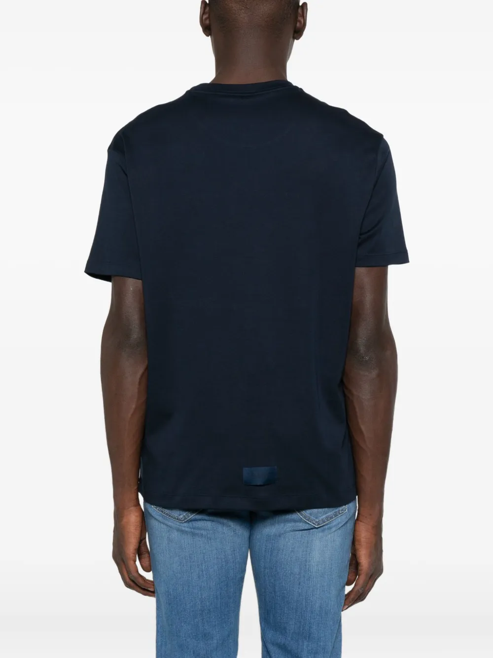 Paul & Shark Cotton T-shirt With Patch Clothing In Black