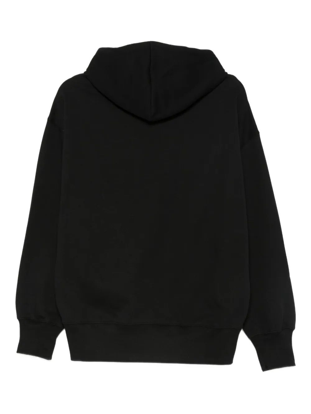 MSGM logo-print hoodie - Zwart