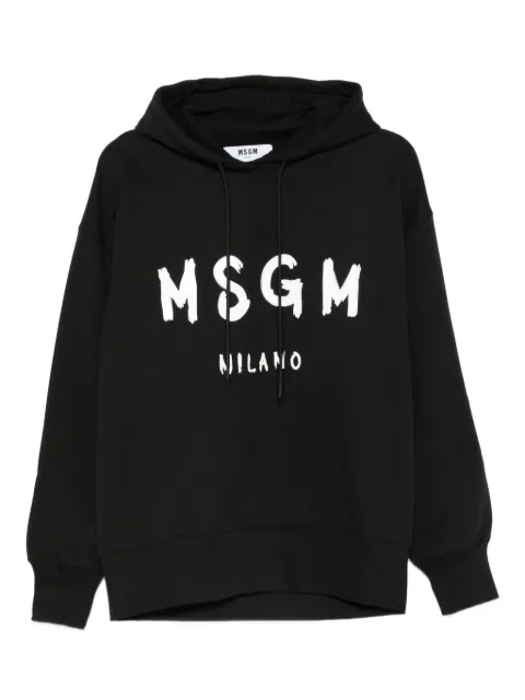 MSGM hoodie con logo estampado