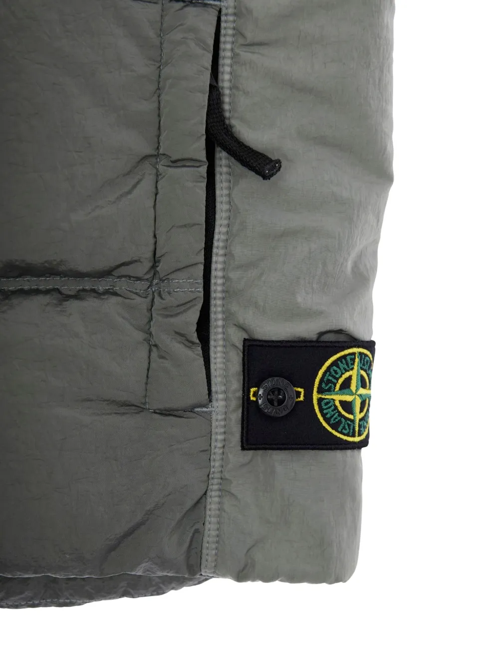 Stone Island Junior Bodywarmer met vlakken Grijs