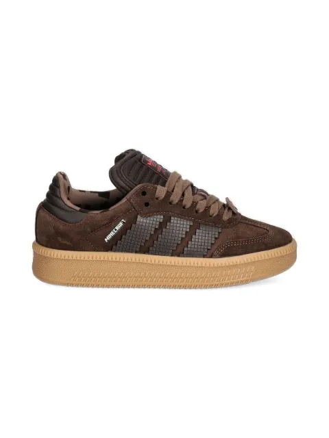 adidas x Minecraft pixel-detailing suede sneakers