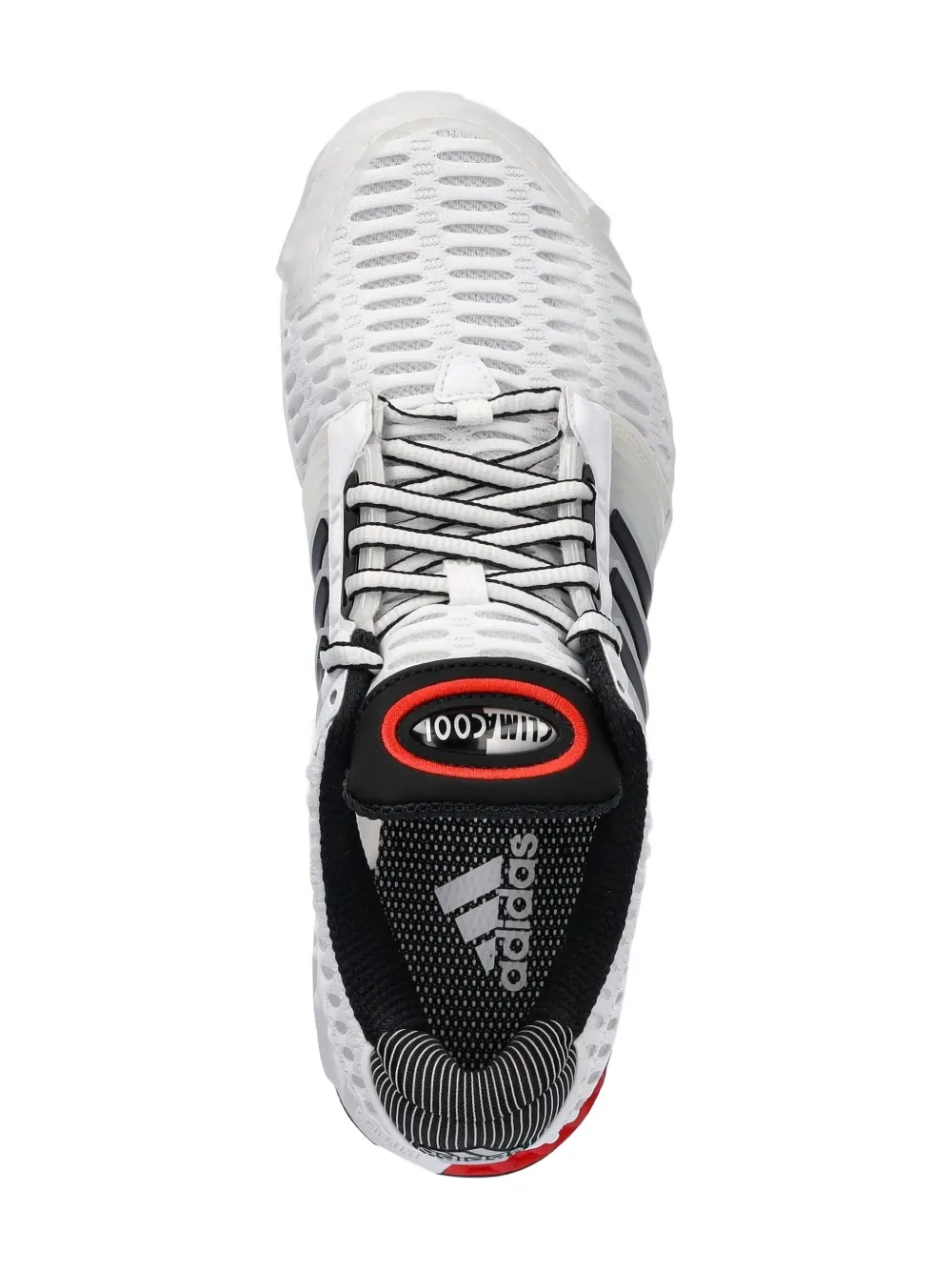 adidas Kids perforated-detailing striped low-top sneakers White