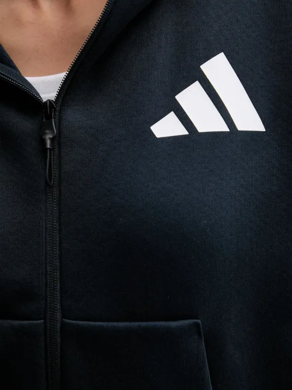 Adidas ジップアップ パーカー | ブルー | FARFETCH JP