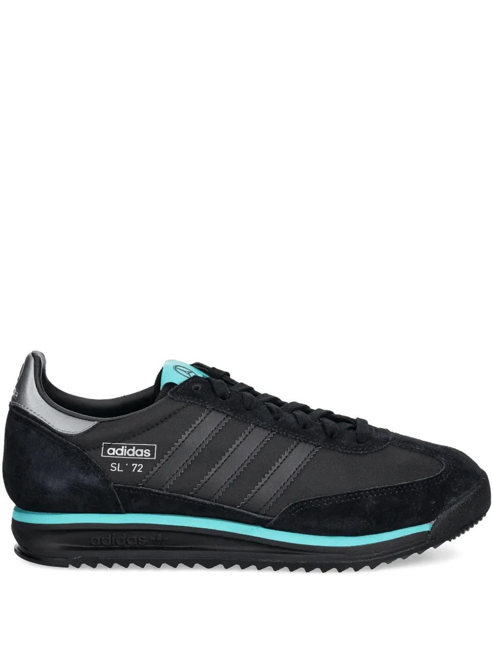 Adidas Campus 00s suede three-stripe sneakers Black