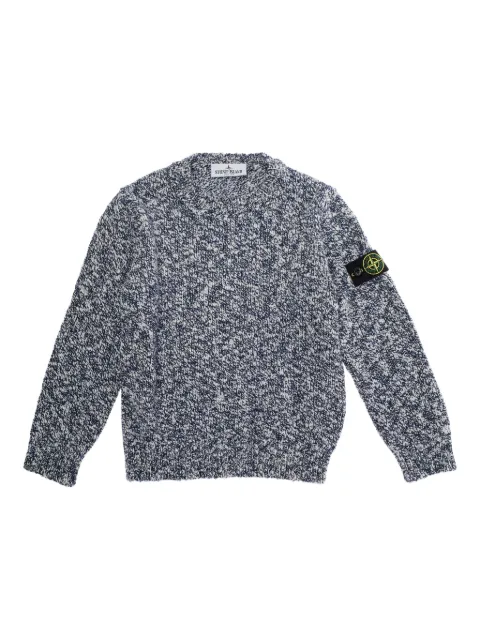 Stone Island Junior Melierter Pullover