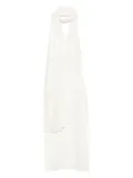 Cult Gaia Caia halter-neck midi dress - Neutrals