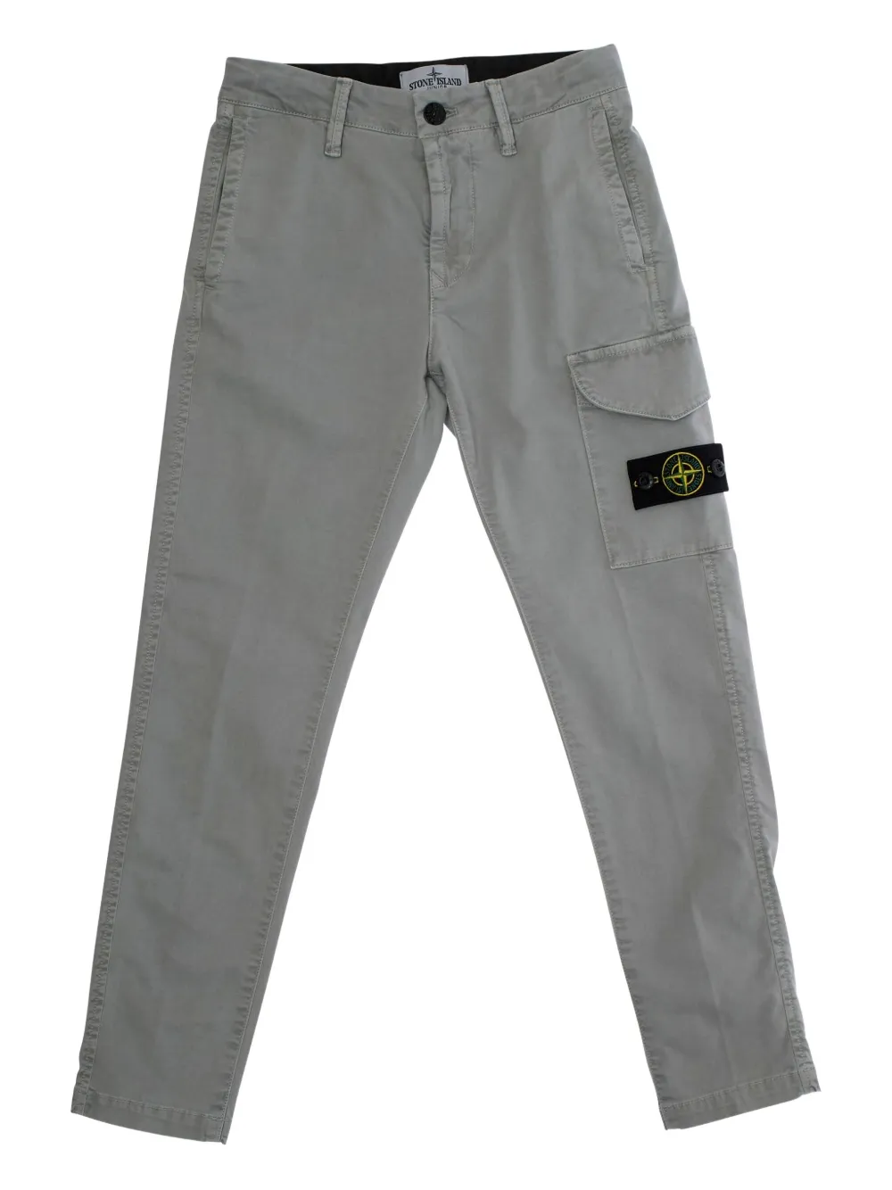 Stone Island Junior cargo-pocket trousers - グレー Stone Island Junior cargo-pocket trousers - グレー