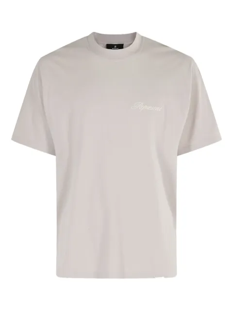 Represent script-logo cotton T-shirt