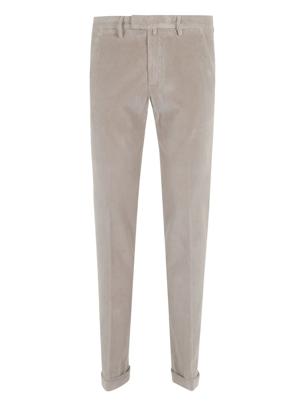 Briglia 1949 corduroy cuffed trousers Beige