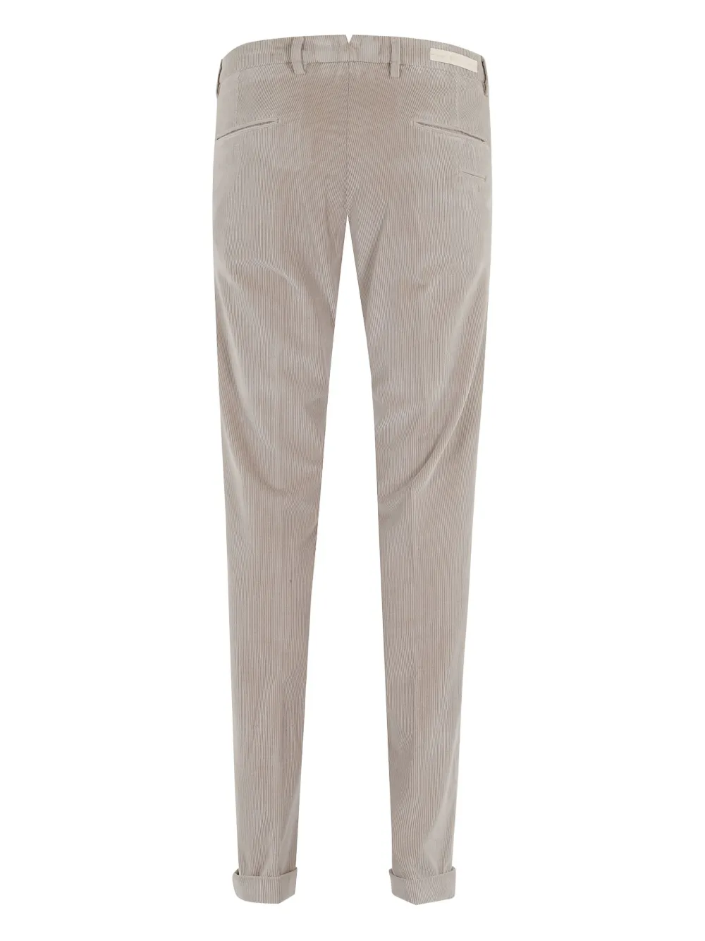 Briglia 1949 corduroy cuffed trousers - Beige